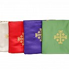 Zestaw welonów na kielich z Krzyżem Jerozolimskim w czterech kolorach