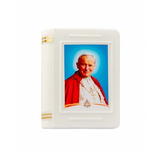 Pudełko na różaniec Jan Paweł II