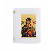 Pudełko na różaniec w kształcie książeczki Matka Boża Nieustającej Pomocy
