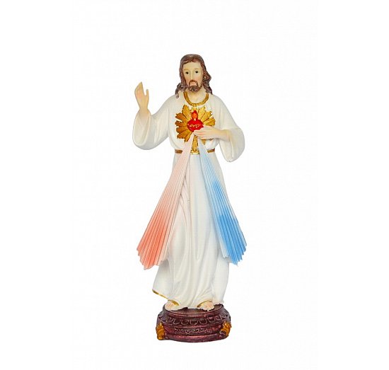 Figura Jezusa Miłosiernego 20 cm z tworzywa