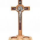 Zestaw Kolędowy Drewniany Krzyż Benedykt 25 cm Extra