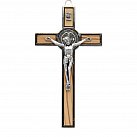 Krzyż św. Benedykta Drewno Jasny 12,5 cm
