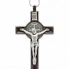 Krzyż św. Benedykta czarny 7 cm