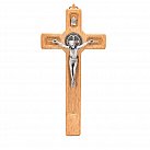 Krzyż Drewniany św. Benedykt 15 cm