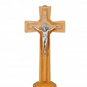 Krzyż św. Benedykta stojąco-wiszący 38 cm