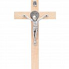 Krzyż Drewniany Benedykt Jasny 16 cm