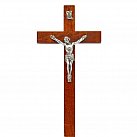 Krzyż drewniany prosty 16 cm