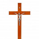  Krzyż drewniany prosty 42 cm brązowy