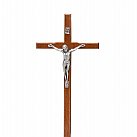 Krzyż Drewniany 16 cm Brązowy