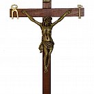 Krzyż Saletyński 42 cm ciemny