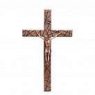 Krzyż z drewna egzotycznego Sapeli 50 cm