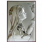 Obrazek Srebrny Pamiątka Pierwszej Komunii Świętej