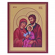 Obrazek z Ikoną Św. Rodziny