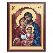 Obrazek z Ikoną Św. Rodziny
