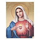 Ikona Złocona Serce Maryi