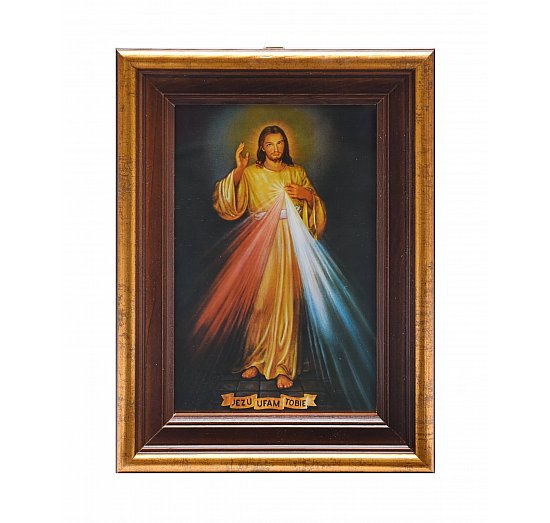 Obrazek Jezus Miłosierny w ramce