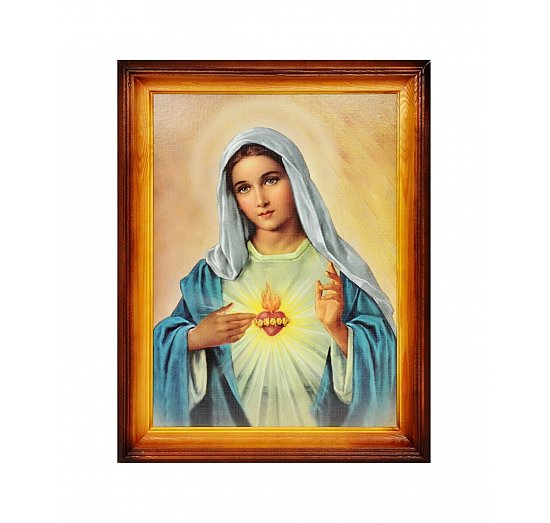 Obraz Serce Maryi w dużym formacie
