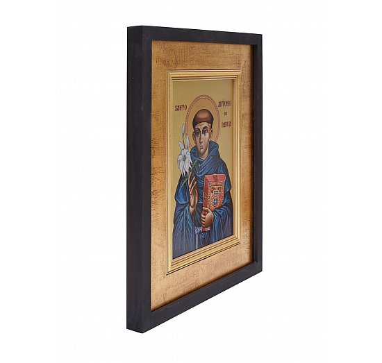 Obraz ikona z wizerunkiem św. Antoniego