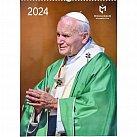Kalendarz Święty Jan Paweł II 2024