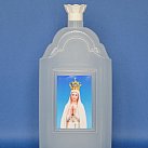 Butelka na wodę święcona duża z Matką Boską Fatimską