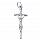 Krzyżyk srebrny papieski