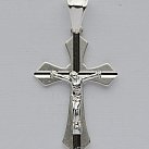 Krzyżyk  diamentowany srebrny 4