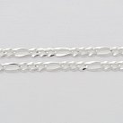 Łańcuszek srebrny Figaro gruby 50 cm