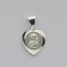 Medalik diamentowany srebrny MB Częstochowska mniejsza