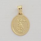 Złoty Medalik Święty Michał Archanioł